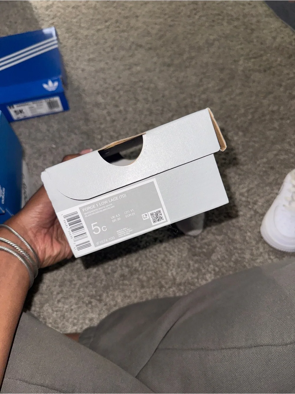 White Air Force 1 5c